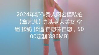 2024年新作秀人网名模私拍【章芃芃】九头身大美女 空姐 揉奶 揉逼 自慰棒自慰，5000定制[886MB]